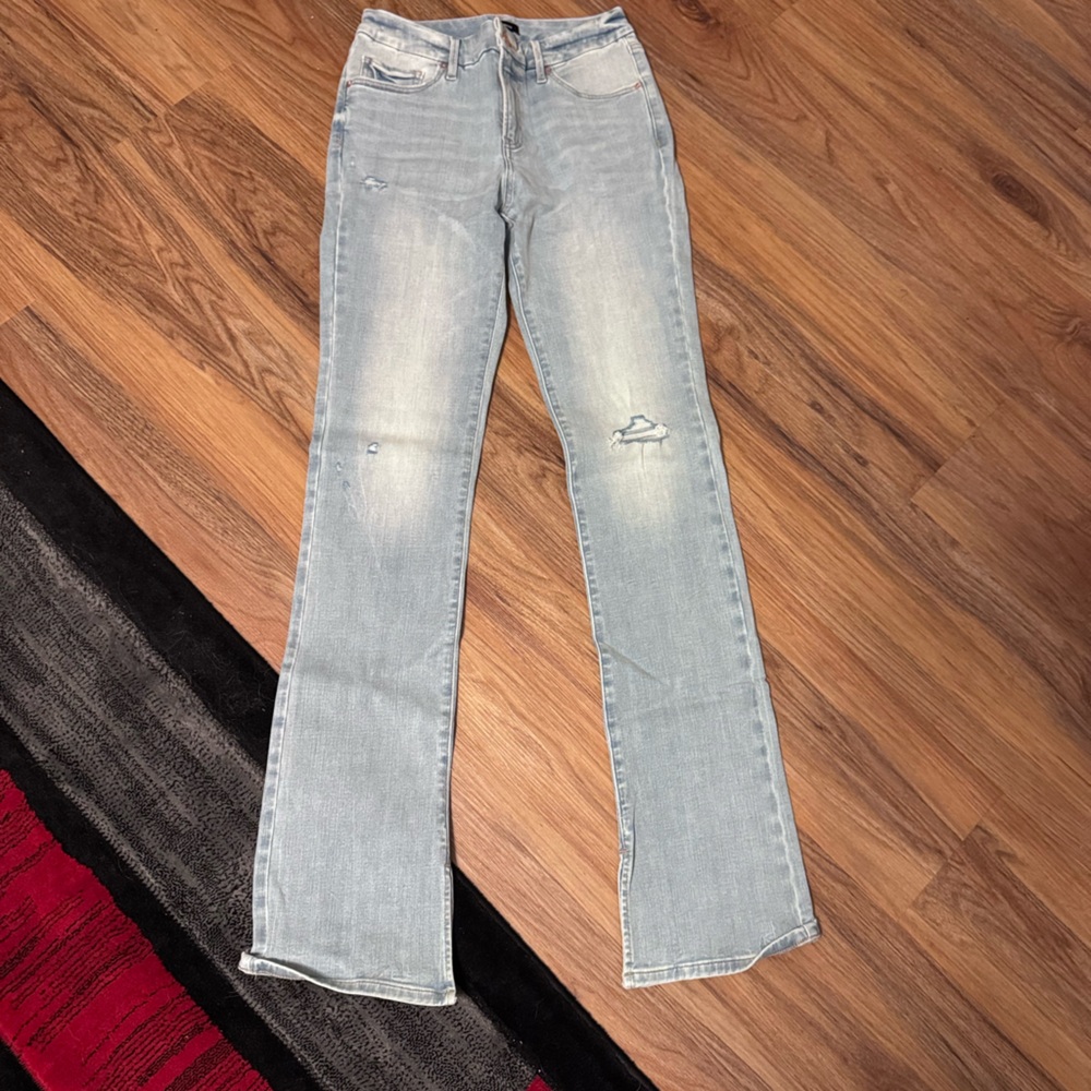 Express Light Blue Denim Jeans - M (6, 8, 10) Long - NWOT